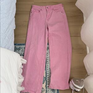 Old Navy Pink Flare Women's Jeans